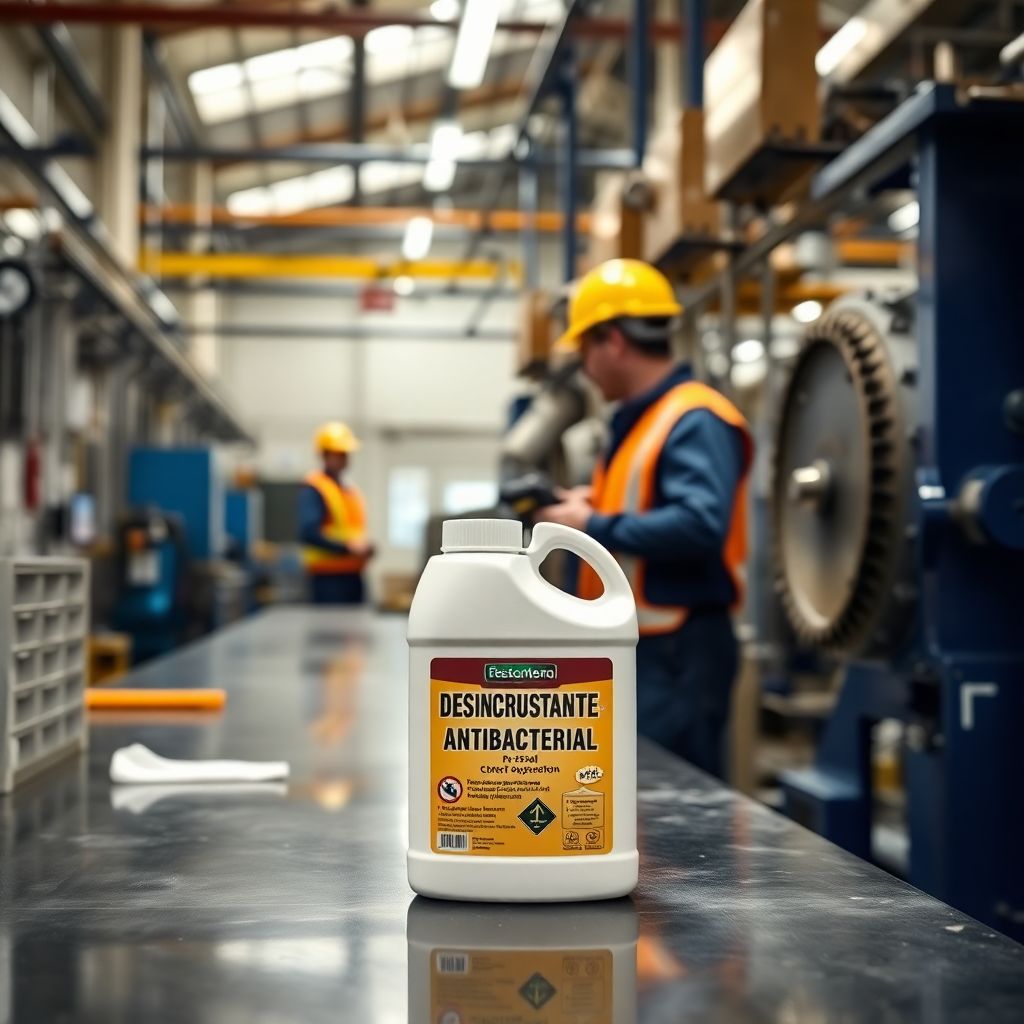 Desincrustante Antibacterial