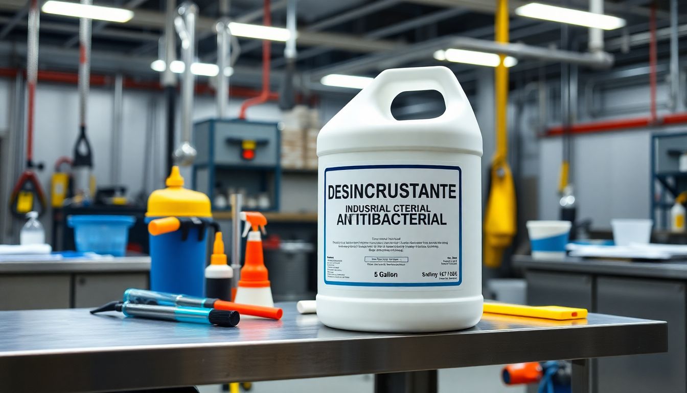 Desincrustante Antibacterial